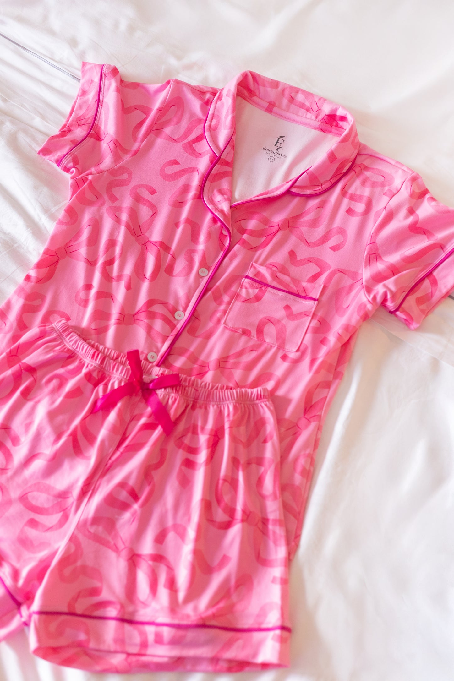Pijama Moños Rosa