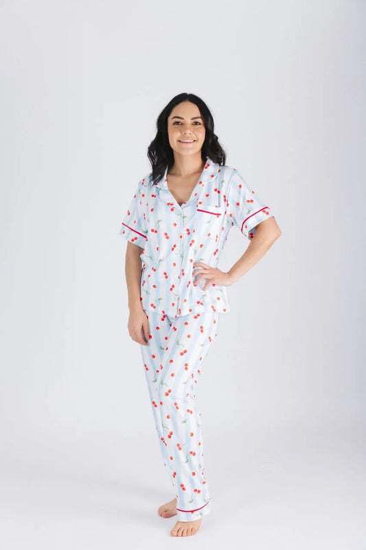 Pijama Pantalon Cherries