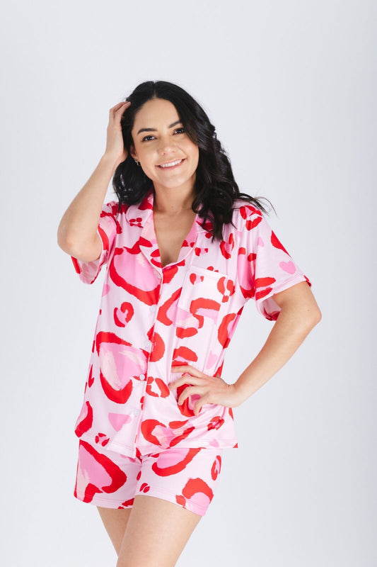 Animal print corazón