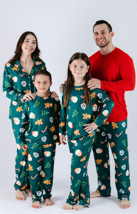 Pijama Navidad Verde Merry Day