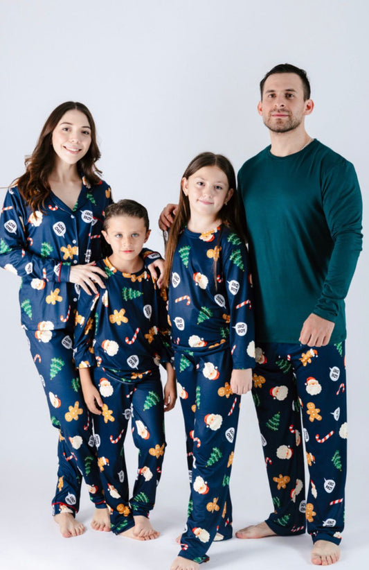 Pijama Navidad Azul Merry Day