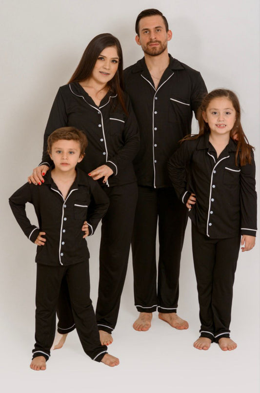 Pijama Navidad Negra